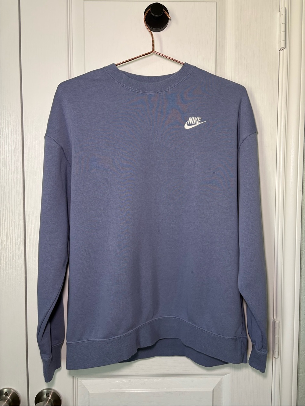 Nike Women's Crewneck Sweatshirt in Dusty Blue